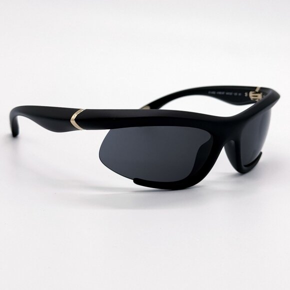 NEW BURBERRY SUNGLASSES BE4462 418687 BLACK UNISEX BURBERRY BE4462 4186/87 main image 7